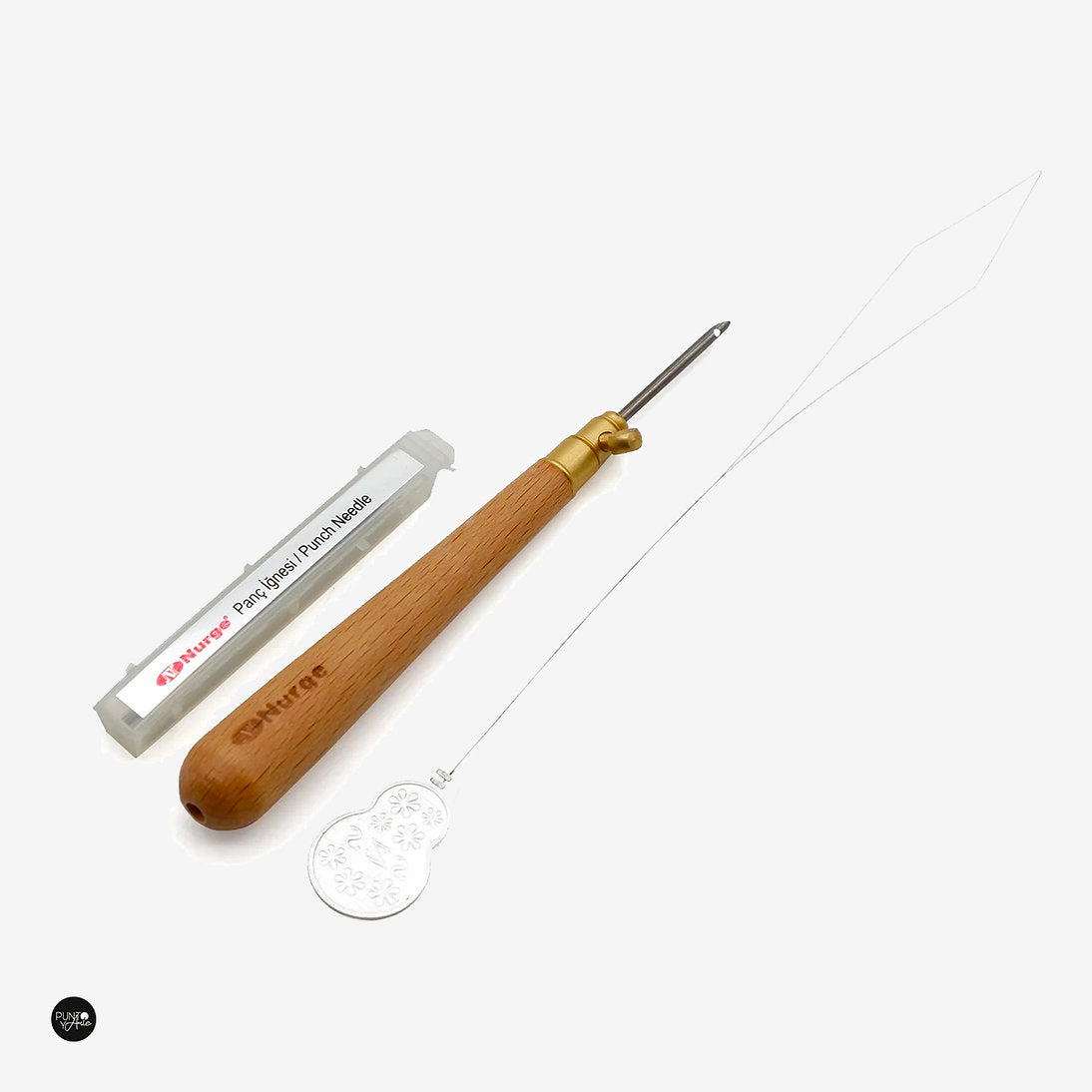 Petite aiguille DIY PUNCH 240-11 - Nurge : Outil indispensable pour la broderie