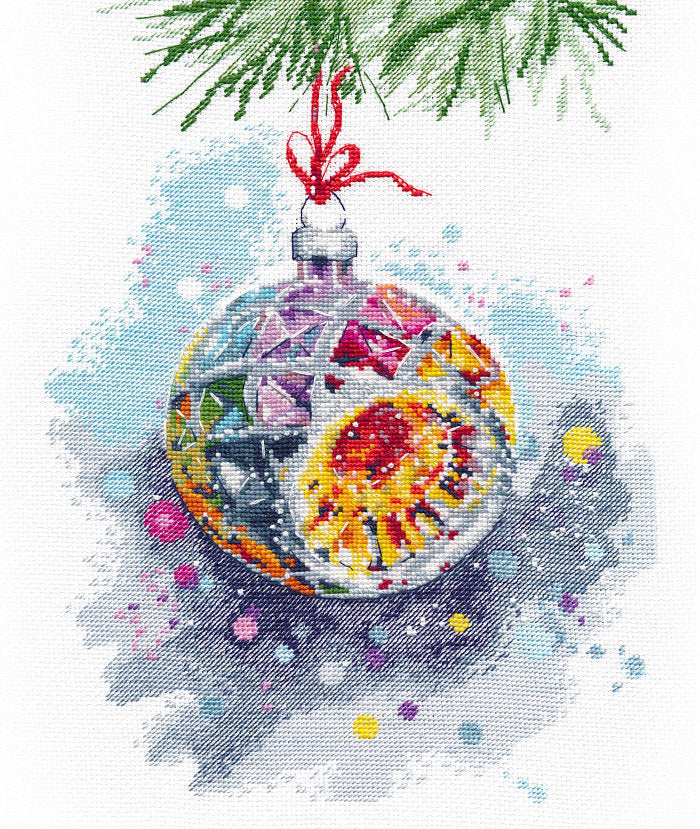 Cross stitch kit. New Year Mood - 1274 OVEN