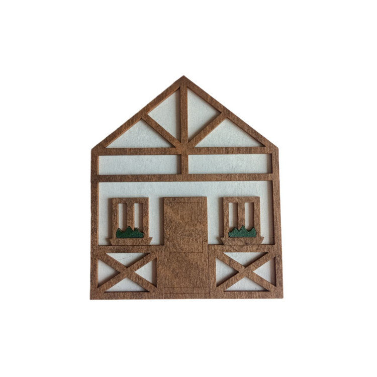 Charme de ferme. Organisateur pour perles et perles par Wizardi KF027/61