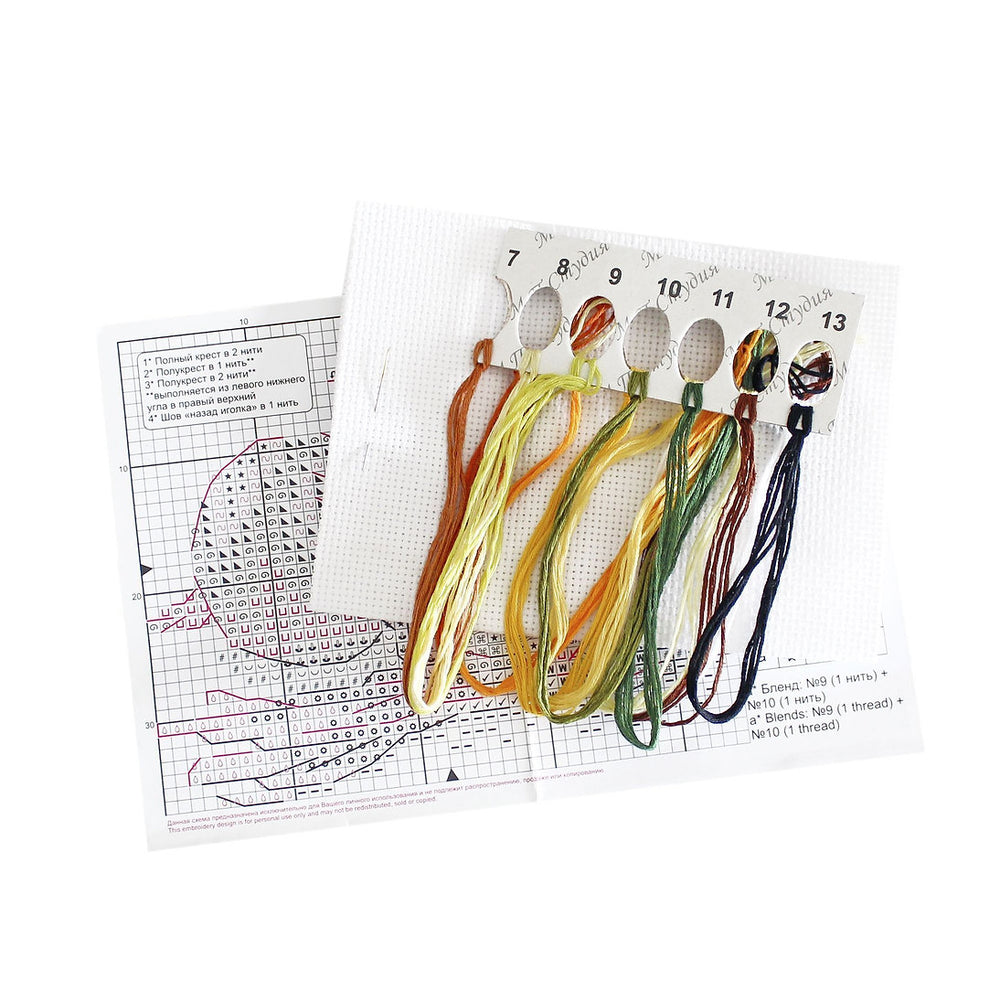 Oignon doré - MP Studio SM-743 - Kit de point de croix