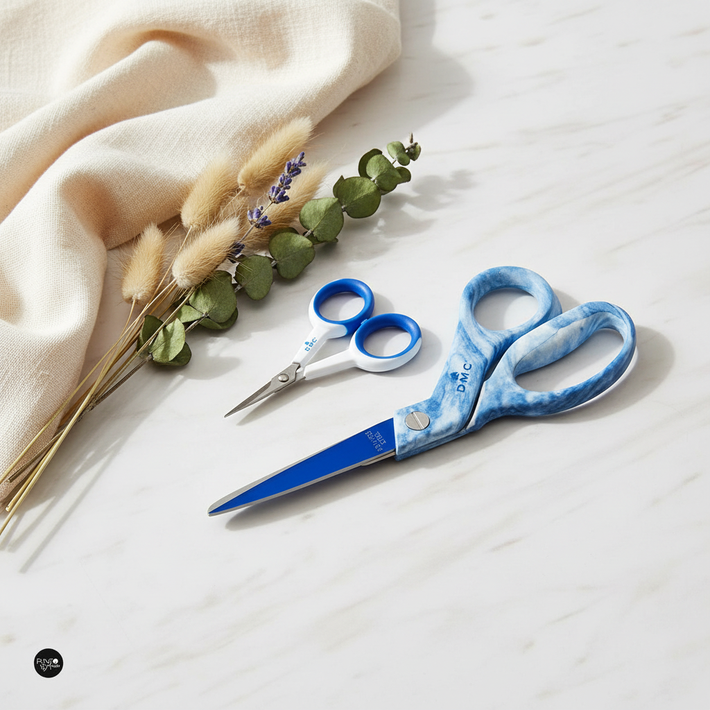 Set de 2 Tijeras de Acero DMC para Costura y Bordado U1984