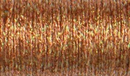 127 (#4) Kreinik Yellow Orange Thread - Very Fine