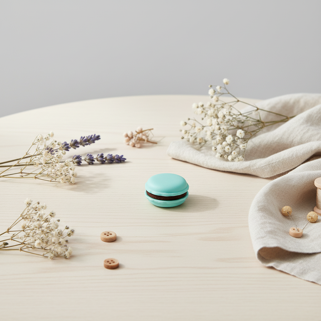 Macaron Needle Sharpener - Clover