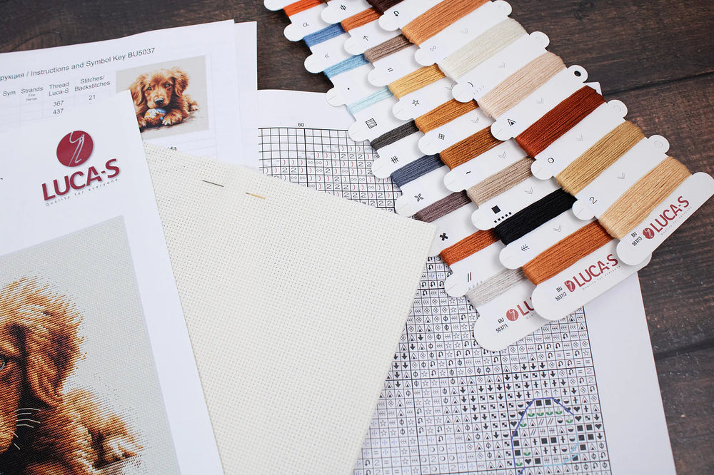 Kit de Punto de Cruz - The Play Time - BU5037 Luca-S