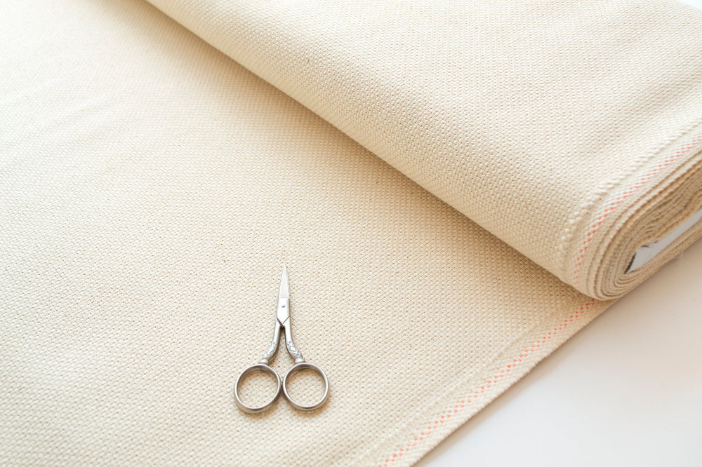 3517/53 Tela Monks Cloth fine 13 ct. Natural. ZWEIGART de bordado Punch Needle