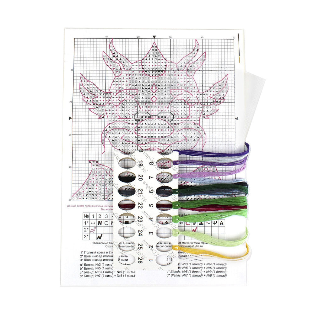Dragon Scientist - MP Studia SV-806 - Kit de point de croix
