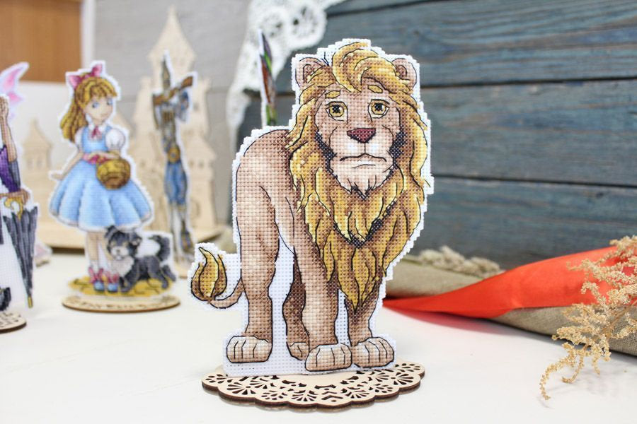 Kit de Punto de Cruz. Lion - MP Studia SR-828