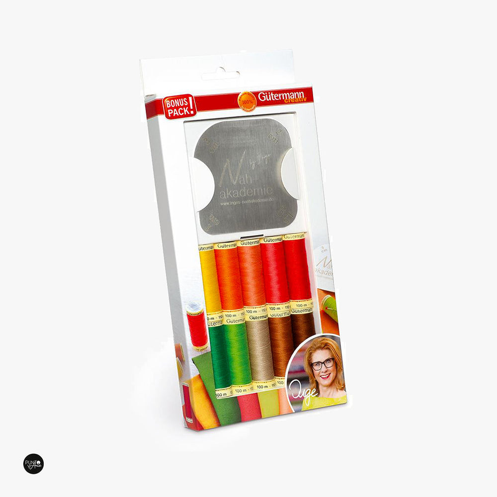 Set Hilos Coselotodo + Plantilla para marcar y planchar Douge Gütermann 734584