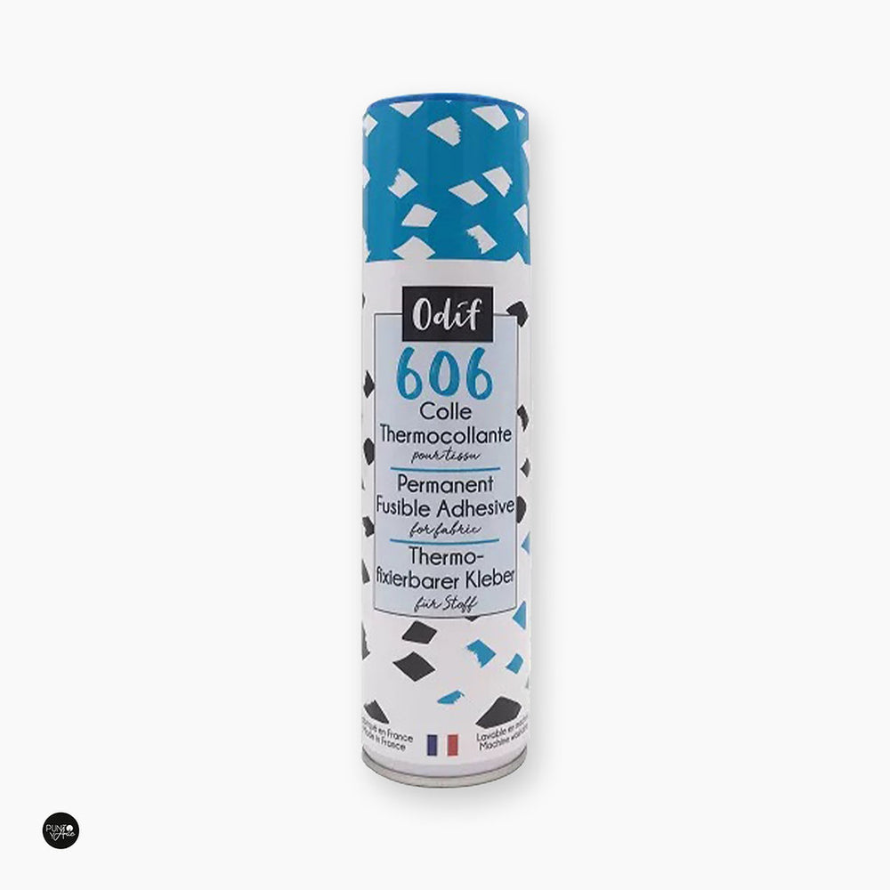 Permanent thermoadhesive glue 606 by Odif - Adhesive for fabrics and fabrics