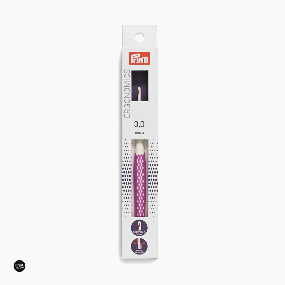 Ganchillos Ergonómicos de Colores Prym - Comodidad y Estilo para tus Labores de Tejido