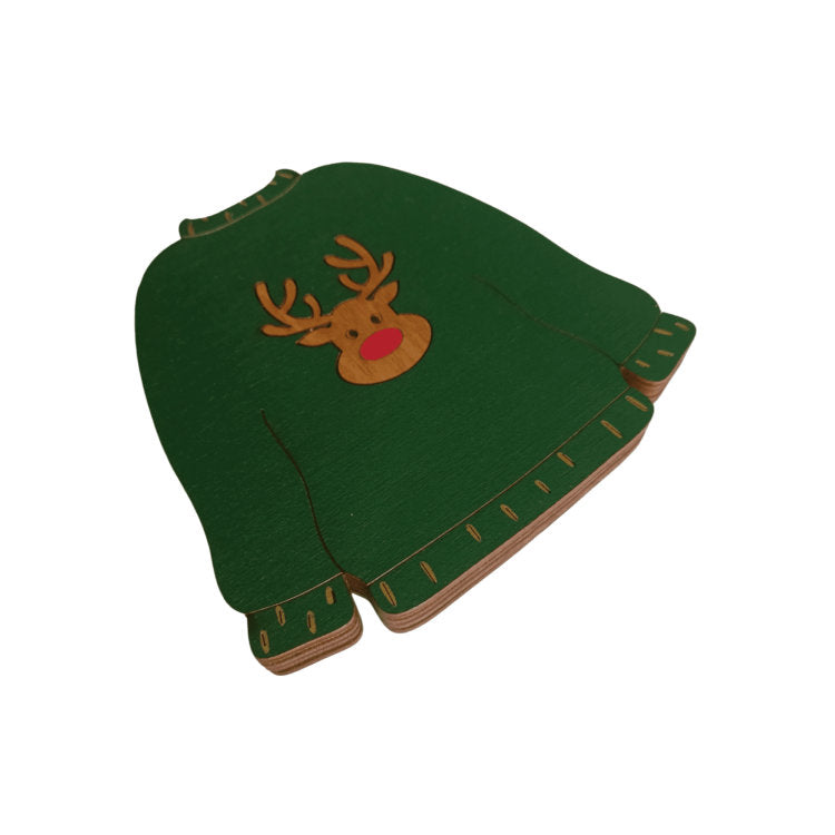 Christmas sweater. Organizador para perlas y abalorios de Wizardi KF027/81