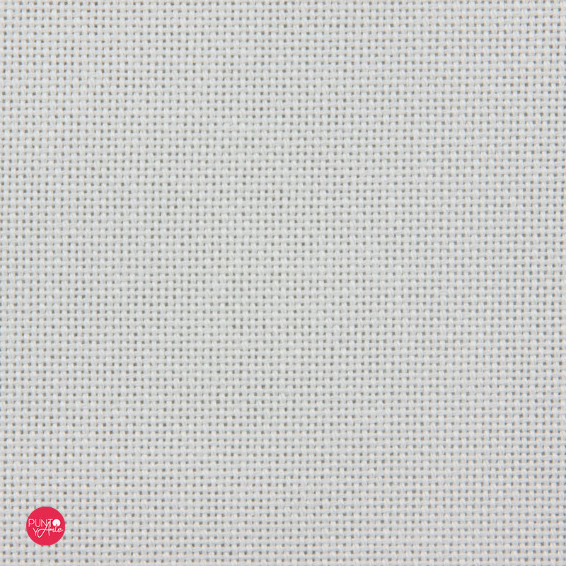 3835/7011 Tissu Lugana 25 ct. Lune argentée par ZWEIGART