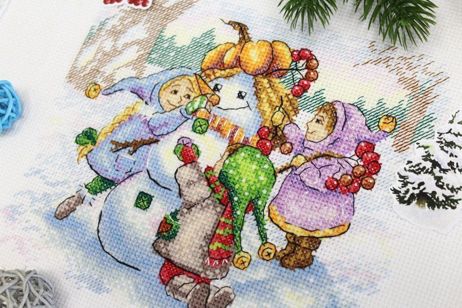 Friendly team - SM-724 MP Studio - Cross stitch kit