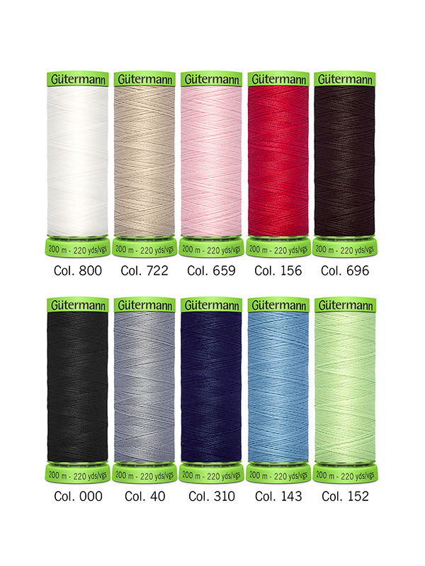 Conjunto de hilo de coser Extra Fino Gütermann