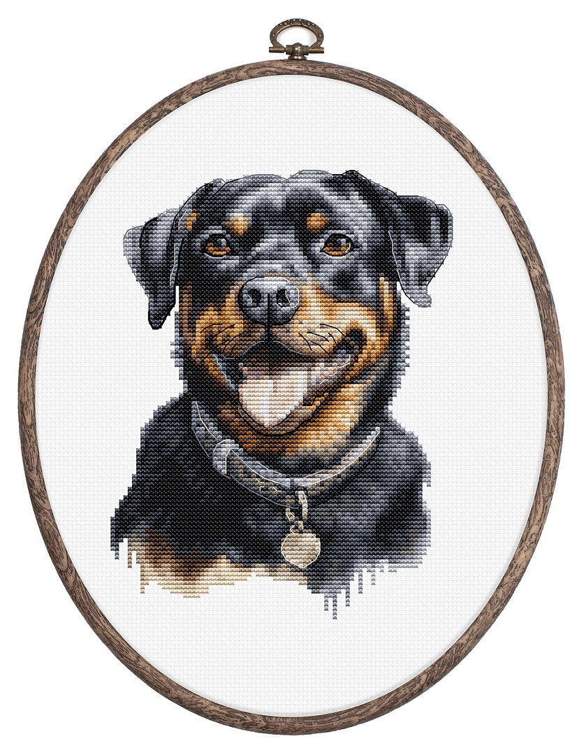 Cross Stitch Kit - Rottweiler - BC229 Luca-S