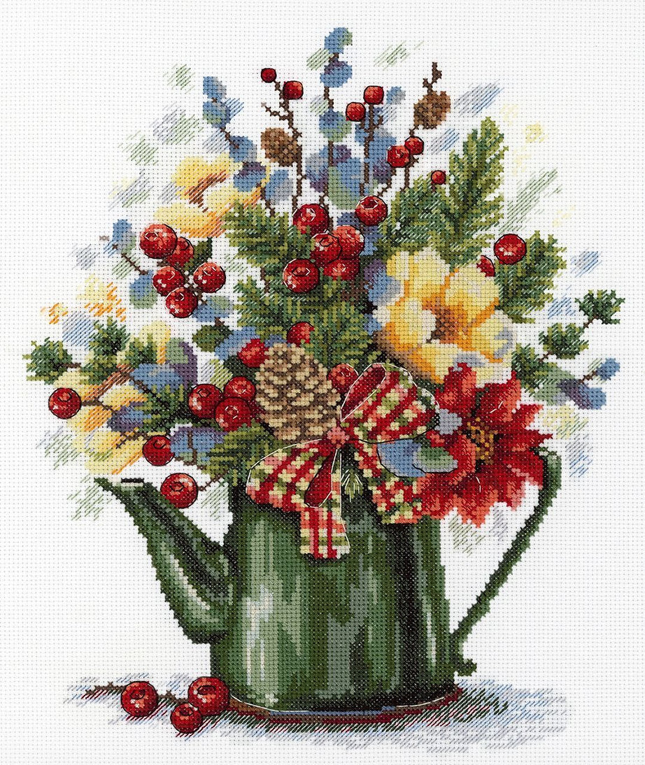 Exquisite bouquet - MP Studia SNV-825 - Cross stitch kit