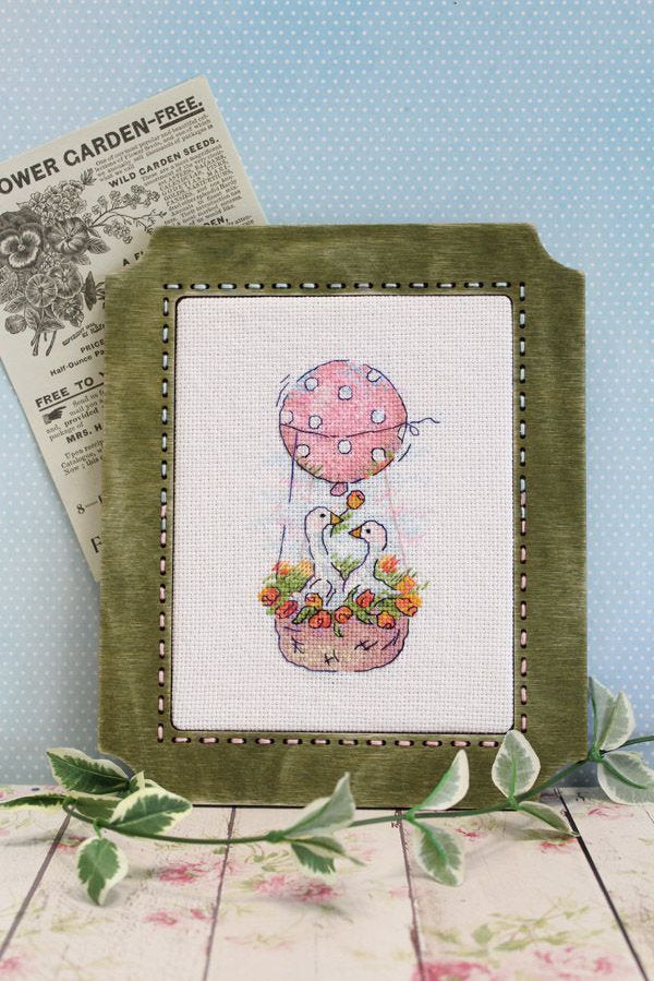 Vol romantique - SM-735 MP Studio - Kit de point de croix