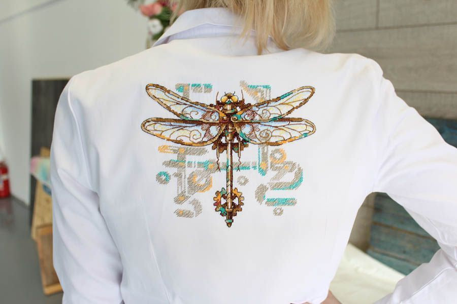 Kit de Punto de Cruz '"Dragonfly' - SV-809 MP Studia