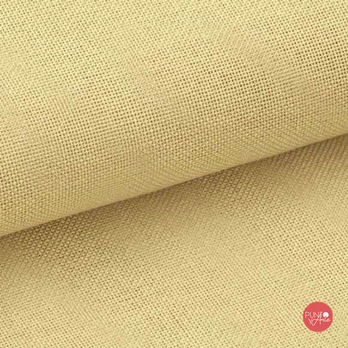 Detalle de la tela Lugana 28 ct Zweigart Britney color 3115