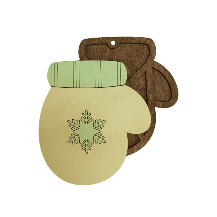 Mitaine jaune. Organisateur pour perles et perles par Wizardi KF027/82