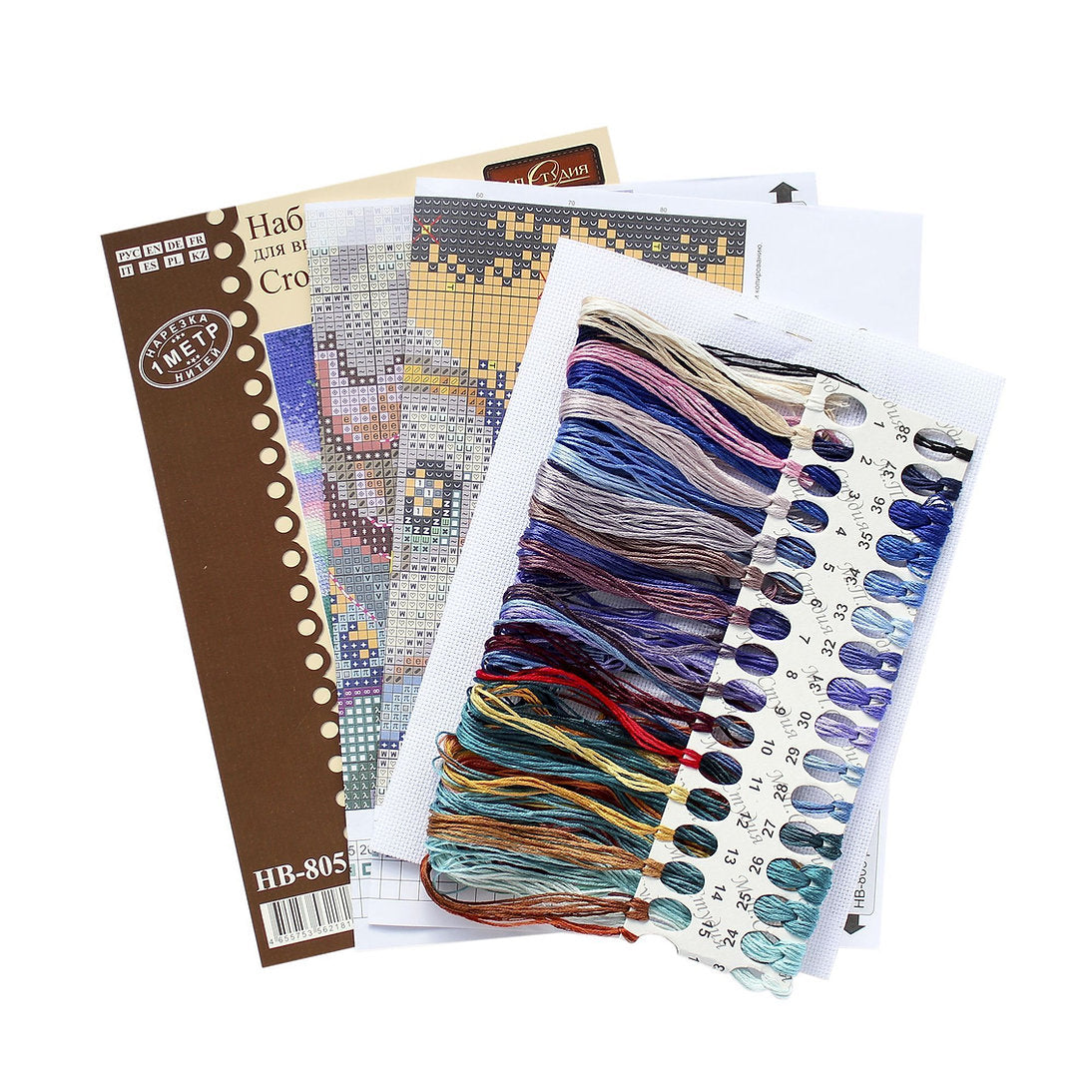 Kind Owl - SNV-805 MP Studia - Kit de point de croix