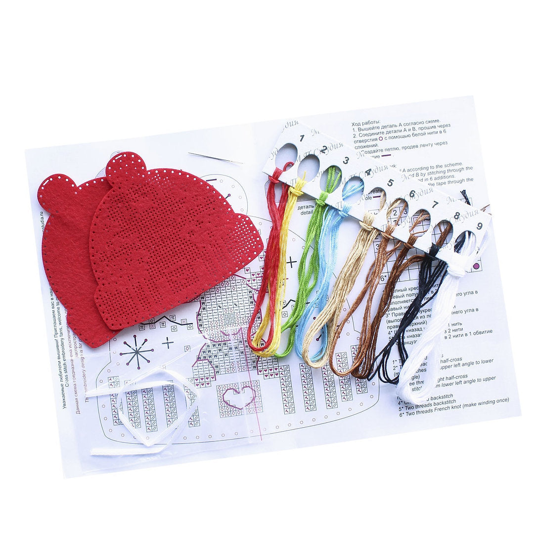 Hello from the north - ST-1012 MP Studio - Cross stitch kit