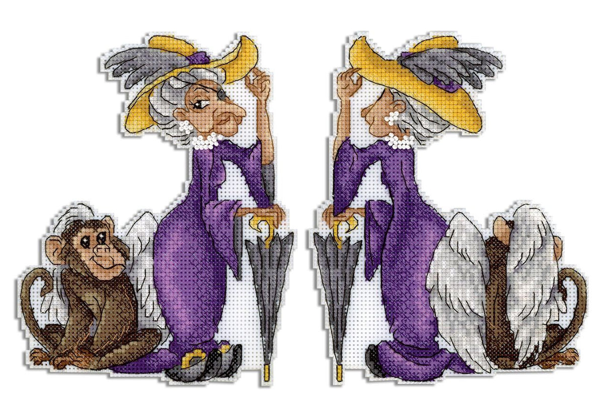 Kit de Punto de Cruz. Bastine - MP Studia SR-831