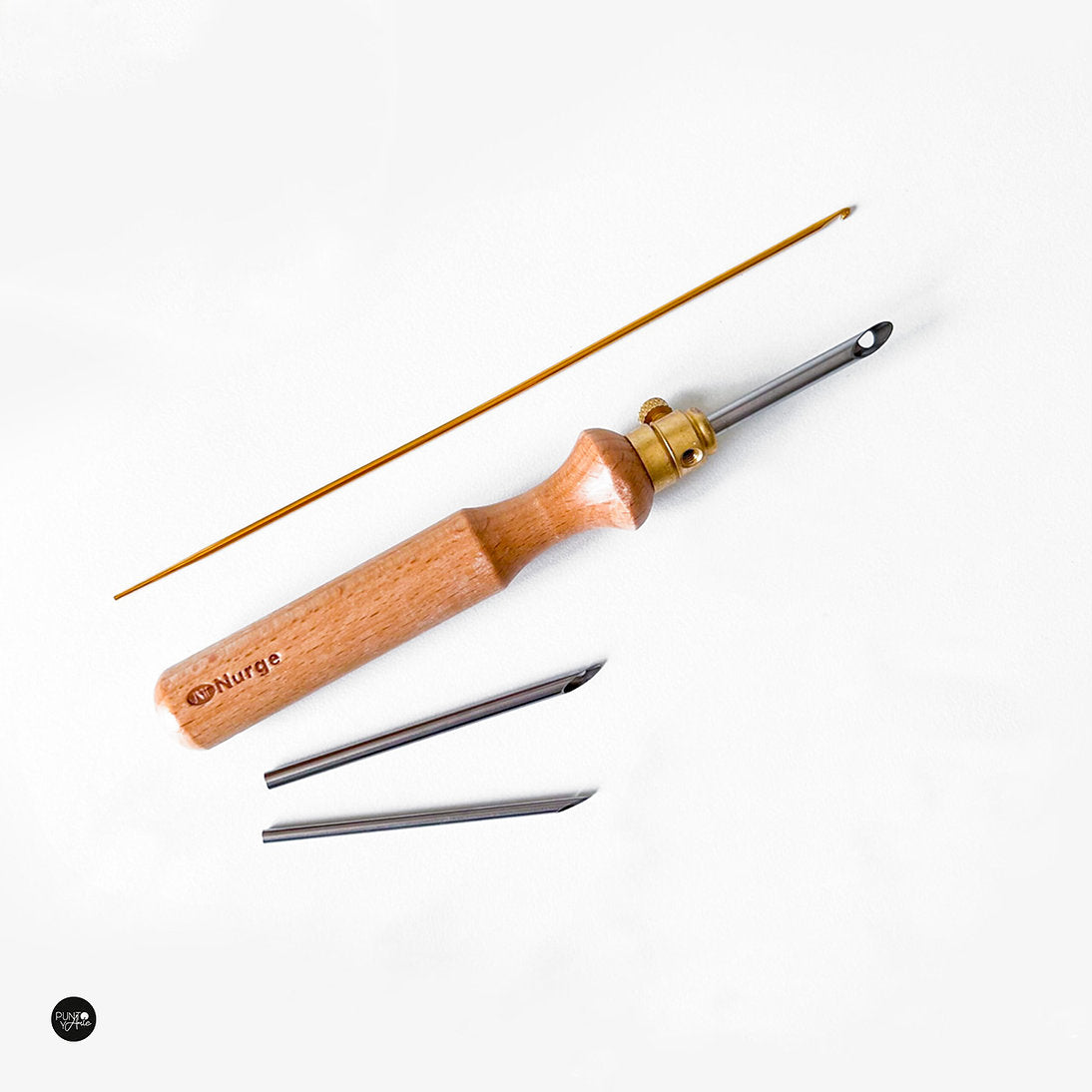 Nurge Grande aiguille DIY PUNCH : Outil essentiel pour la broderie de tapis