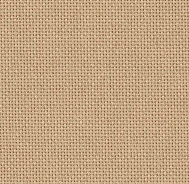3835/309 Tela Lugana 25 ct. Color Light Mocha ZWEIGART para punto de cruz