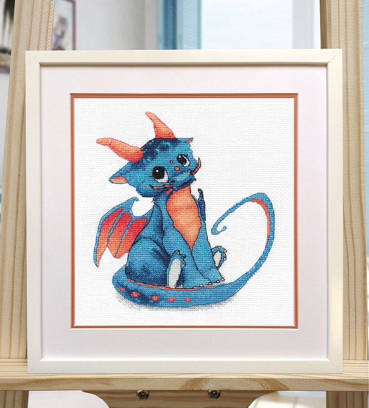 Kit de punto de cruz. Dragon - 1553 OVEN