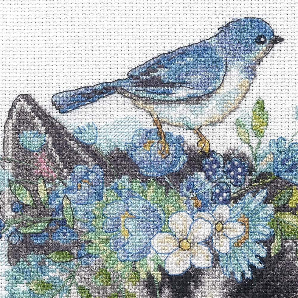 Floral Crown Cat - 70-35433 Dimensions - Cross Stitch Kit