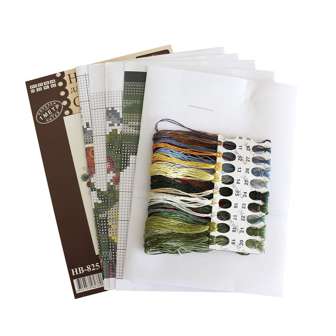 Kit de broderie au point de croix MP Studia SNV-825 - Bouquet exquis