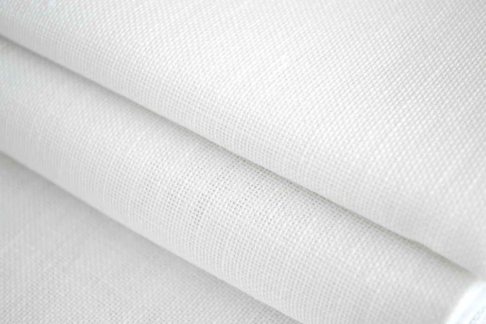 3604/100 Tissu en lin Dublin 25 ct. ZWEIGART Blanc