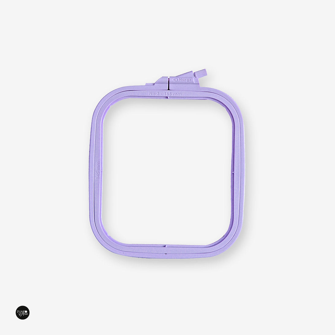 Bastidor Cuadrado Violeta de Nurge: Precisión y Estilo en Tus Bordados
