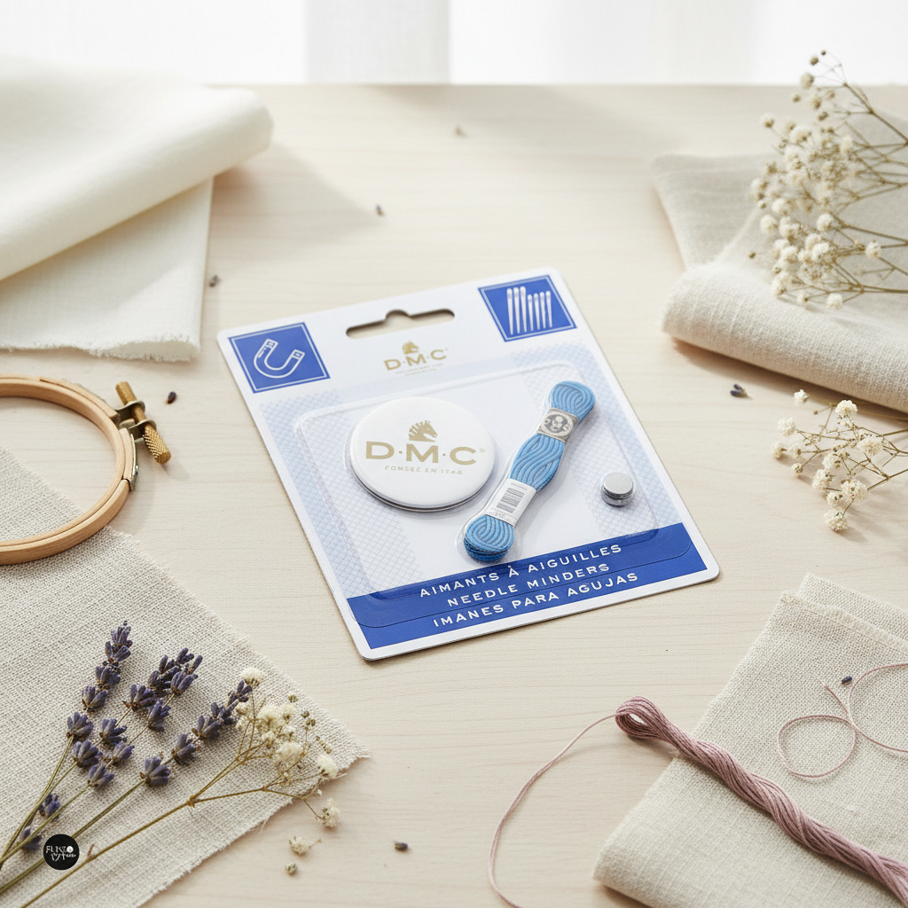 Porta Agujas Magnético DMC con imanes U1986 para un bordado sin preocupaciones