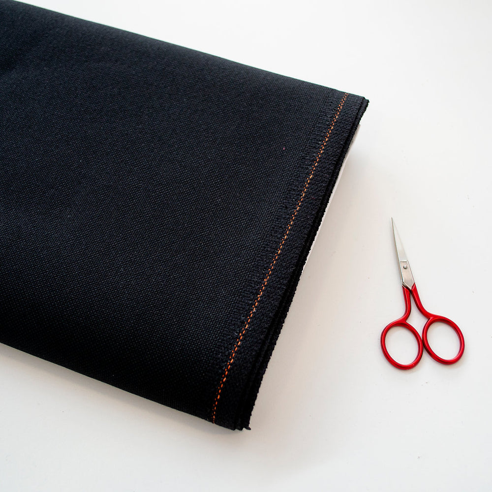 3835/720 Tela Lugana 25 ct. Color Negro ZWEIGART Tela para punto de cruz