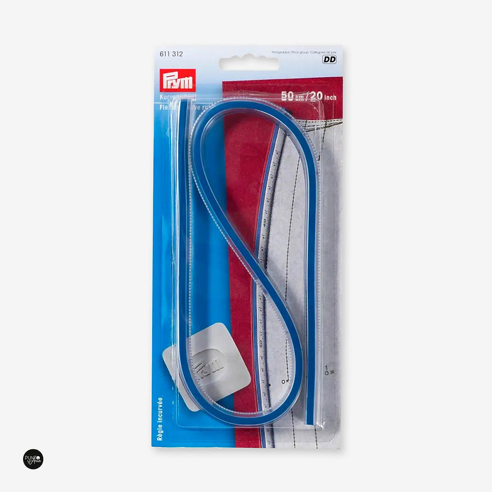 Règle flexible pour lignes courbes Prym 611312