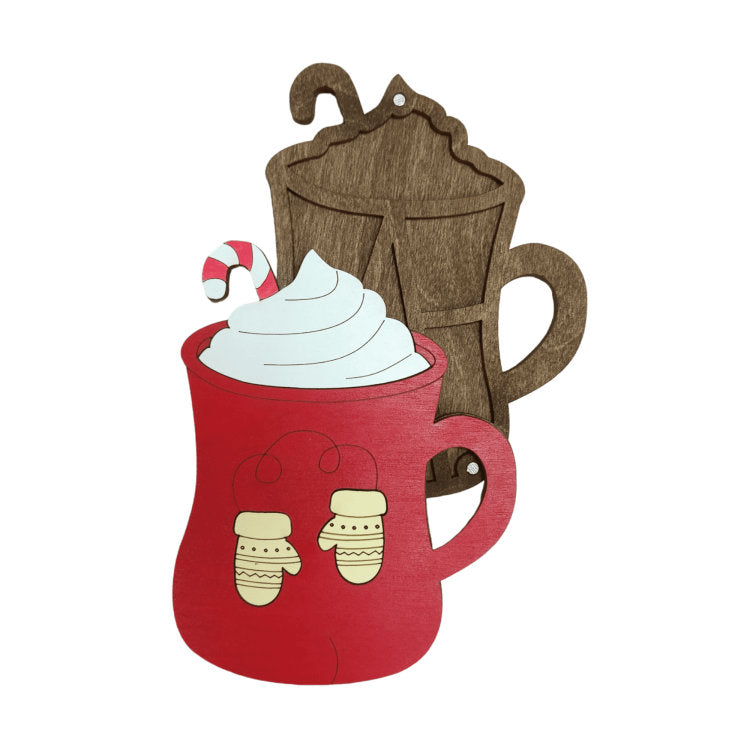 Taza Roja. Organizador para perlas y abalorios de Wizardi KF027/90