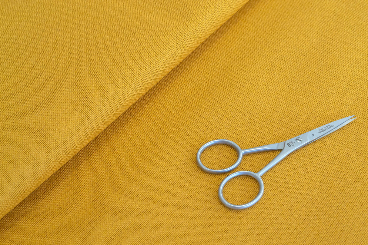 Tela Lugana Murano 32 ct amarillo oscuro ZWEIGART para proyectos profesionales