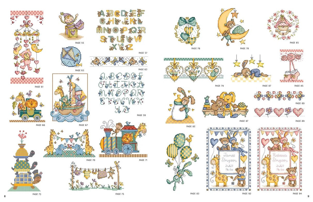 Cross Stitch Magazine - Welcome Baby from Tuva