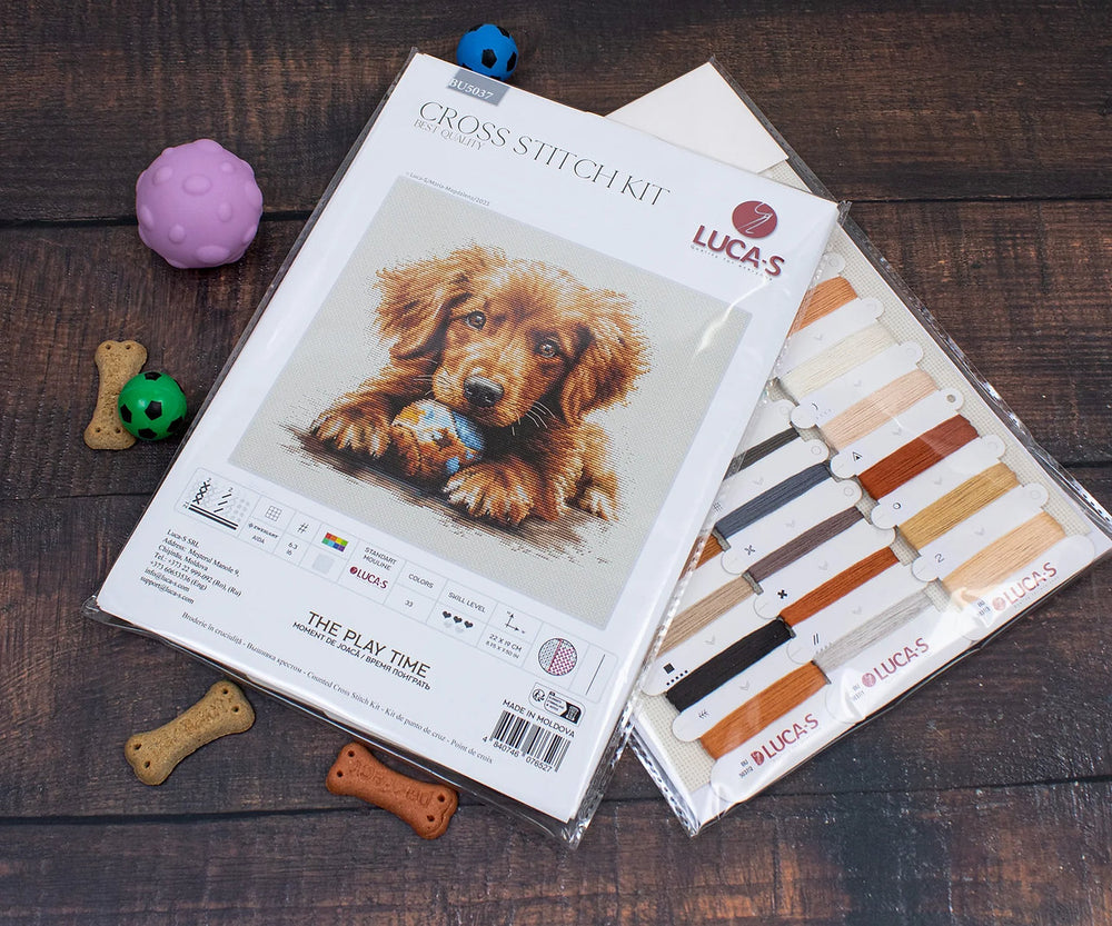 Kit de Punto de Cruz - The Play Time - BU5037 Luca-S