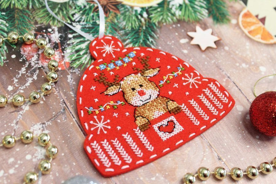 Hello from the north - ST-1012 MP Studio - Cross stitch kit