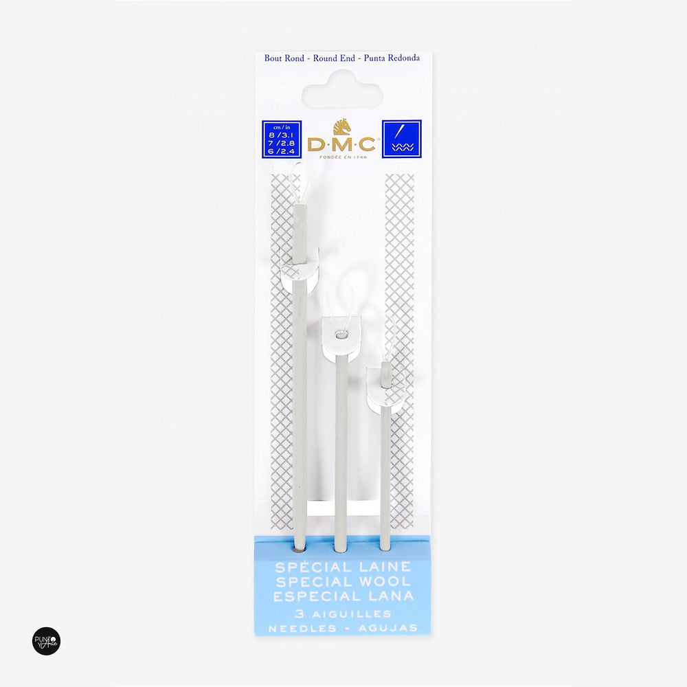 Ensemble d'aiguilles à laine DMC 6135/5 - Assortiment pour laine et tissus épais