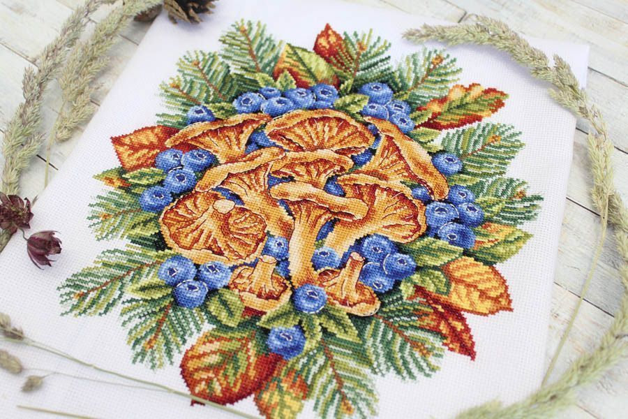 Kit de Punto de Cruz 'Forest Treasures' - SNV-772 MP Studia