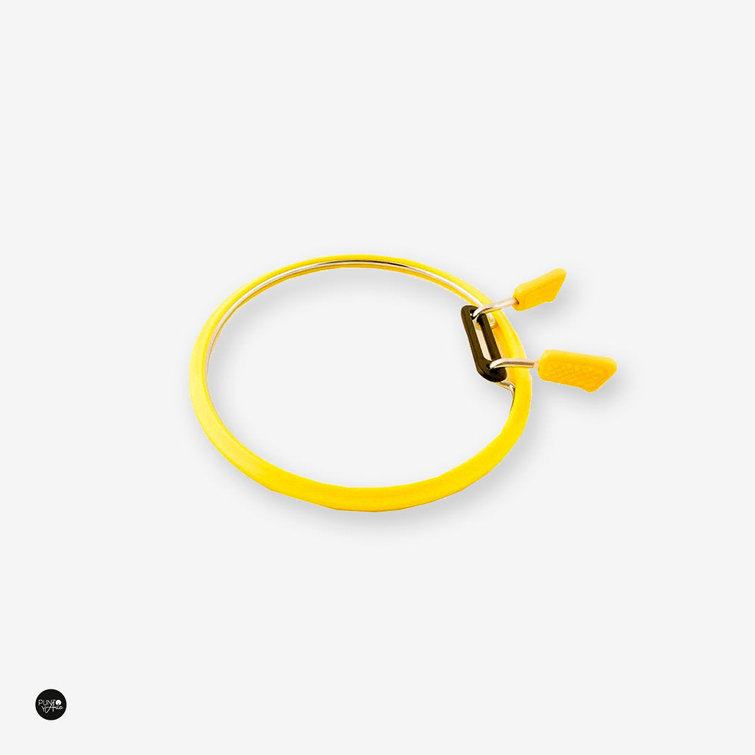 Cerceau flexible Nurge 160 en jaune : illuminez vos projets de broderie avec facilité et précision