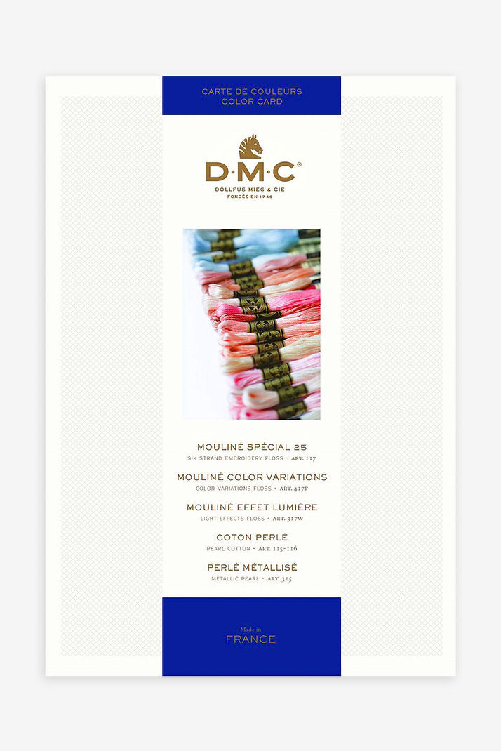 Nuancier Mouliné et Perle DMC - Comprend les 35 nouvelles couleurs Mouliné