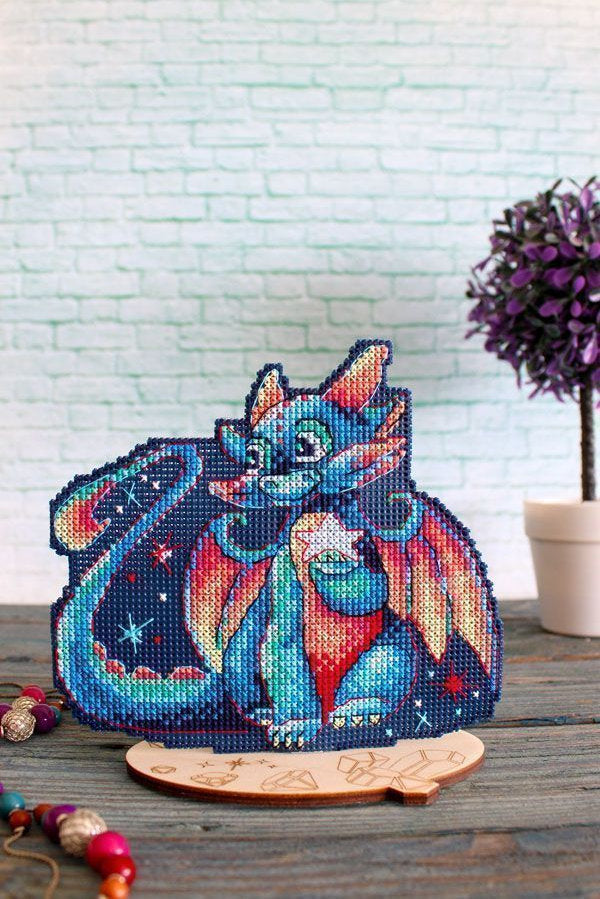 Cross Stitch Kit. Twilight Dragon - MP Studio SR-890