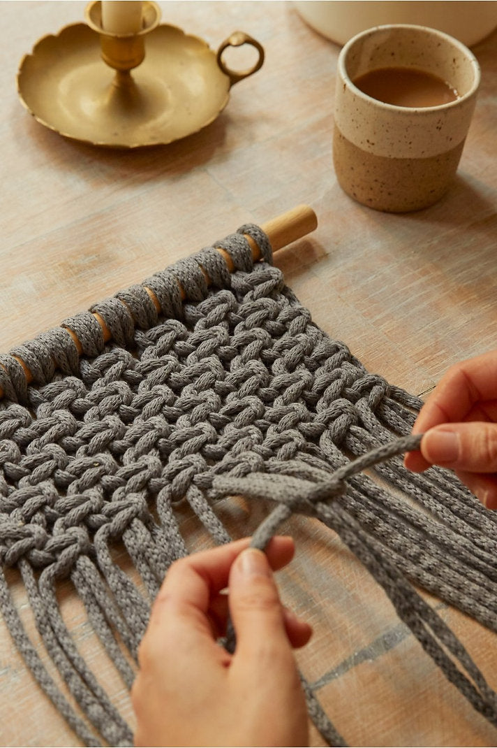Macrame Kit for DMC Wall Tapestry MC102K - Create and Decorate