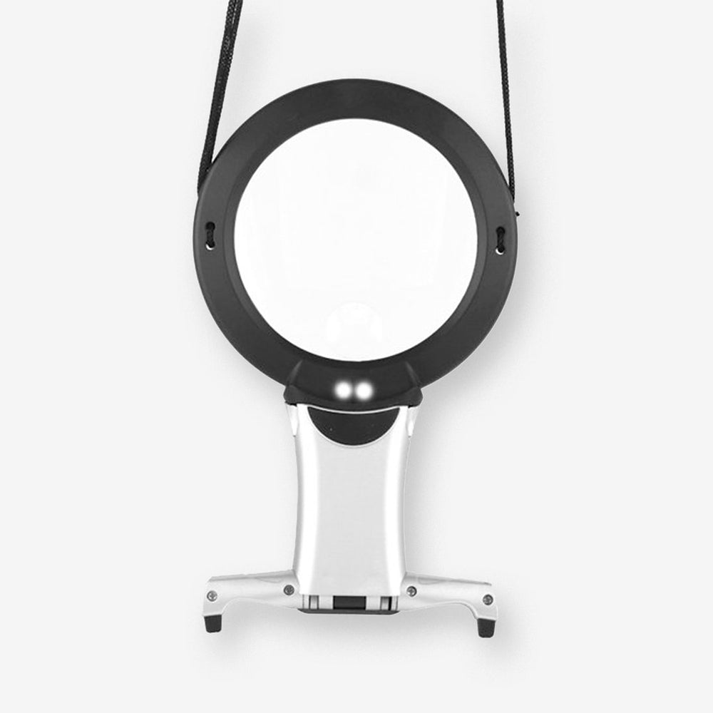 Loupe mains libres avec éclairage LED - Lumière du jour DN91211