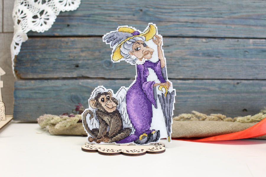 Kit de Punto de Cruz. Bastine - MP Studia SR-831